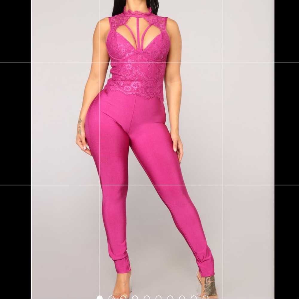 Magenta romper